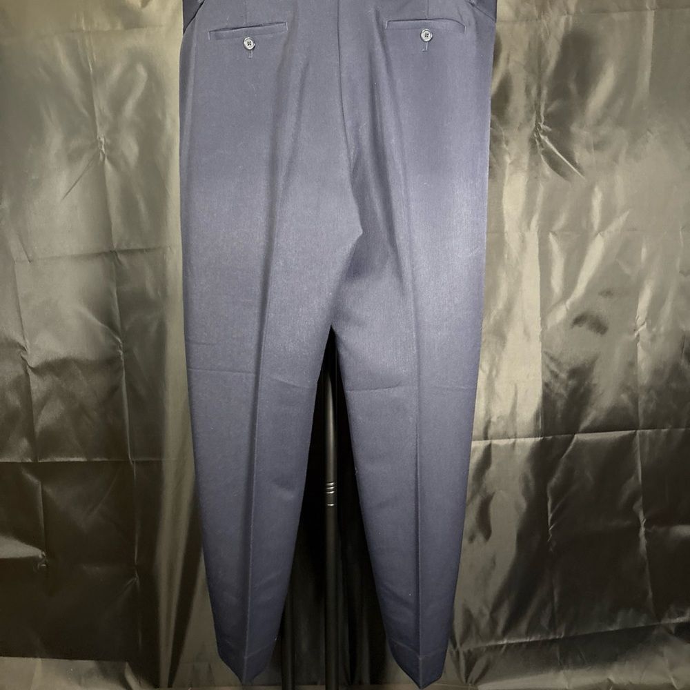 Anne Klein Blue Straight Leg Pants Sz 16 - Picture 8 of 9